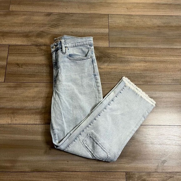 J. Crew Denim - Point Sur by J Crew High Rise Slim Boyfriend Distressed Jean Women 28